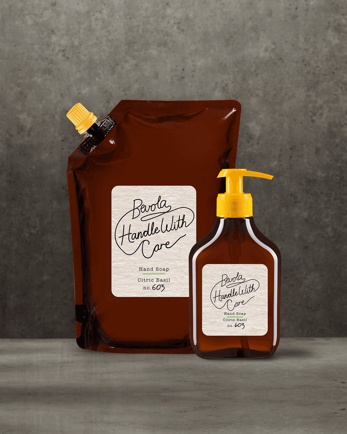 Bevola Handle With Care Hand Soap Citric Basil (603)