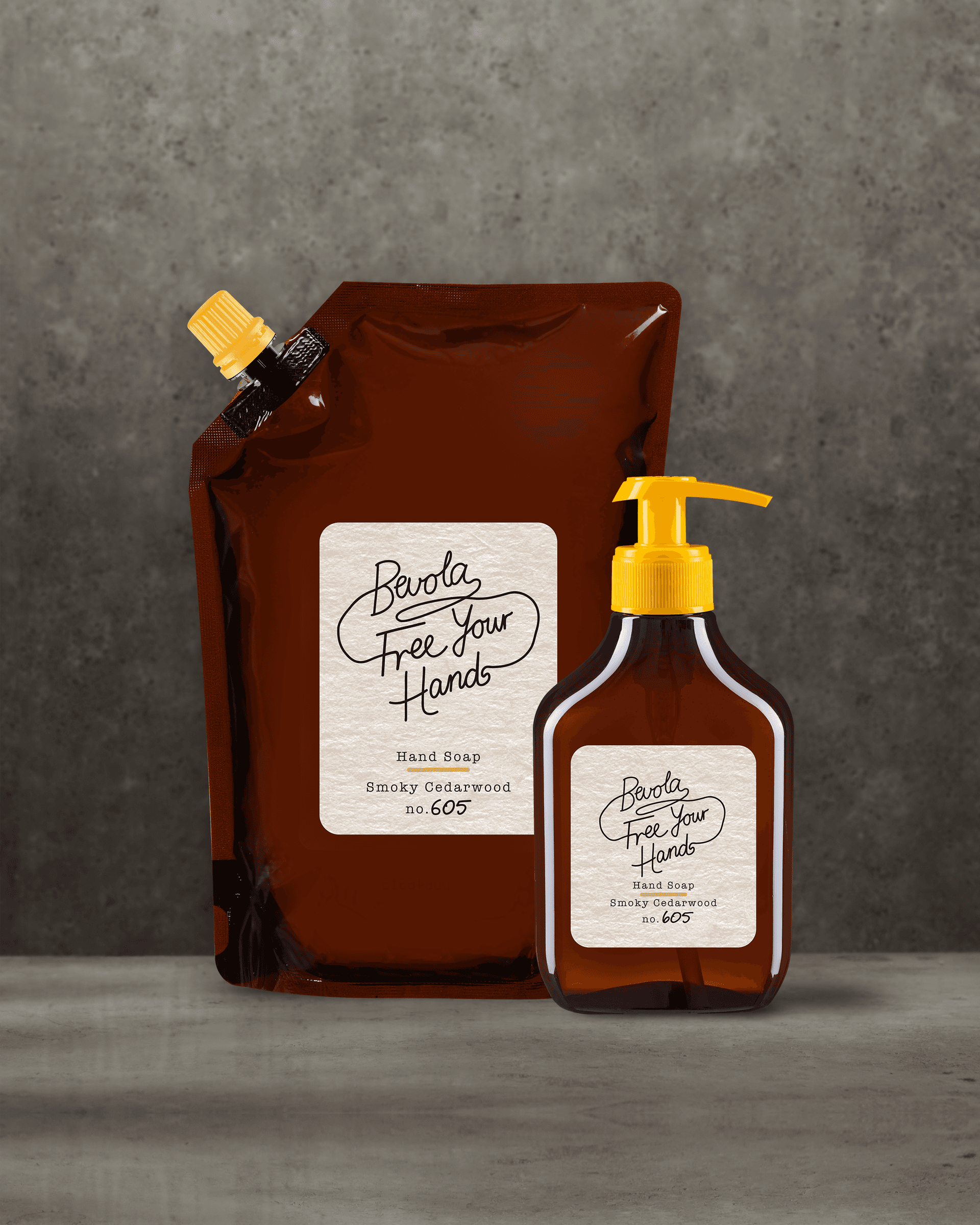 Bevola Free Your Hands Hand Soap Smoky Cedarwood (605)