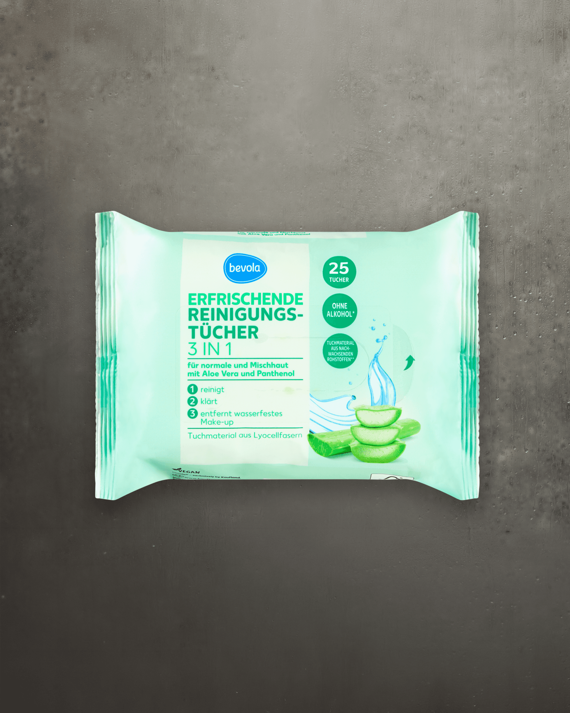 Bevola erfrischende Gesichtsreinigungstücher 3in1 (20876225)