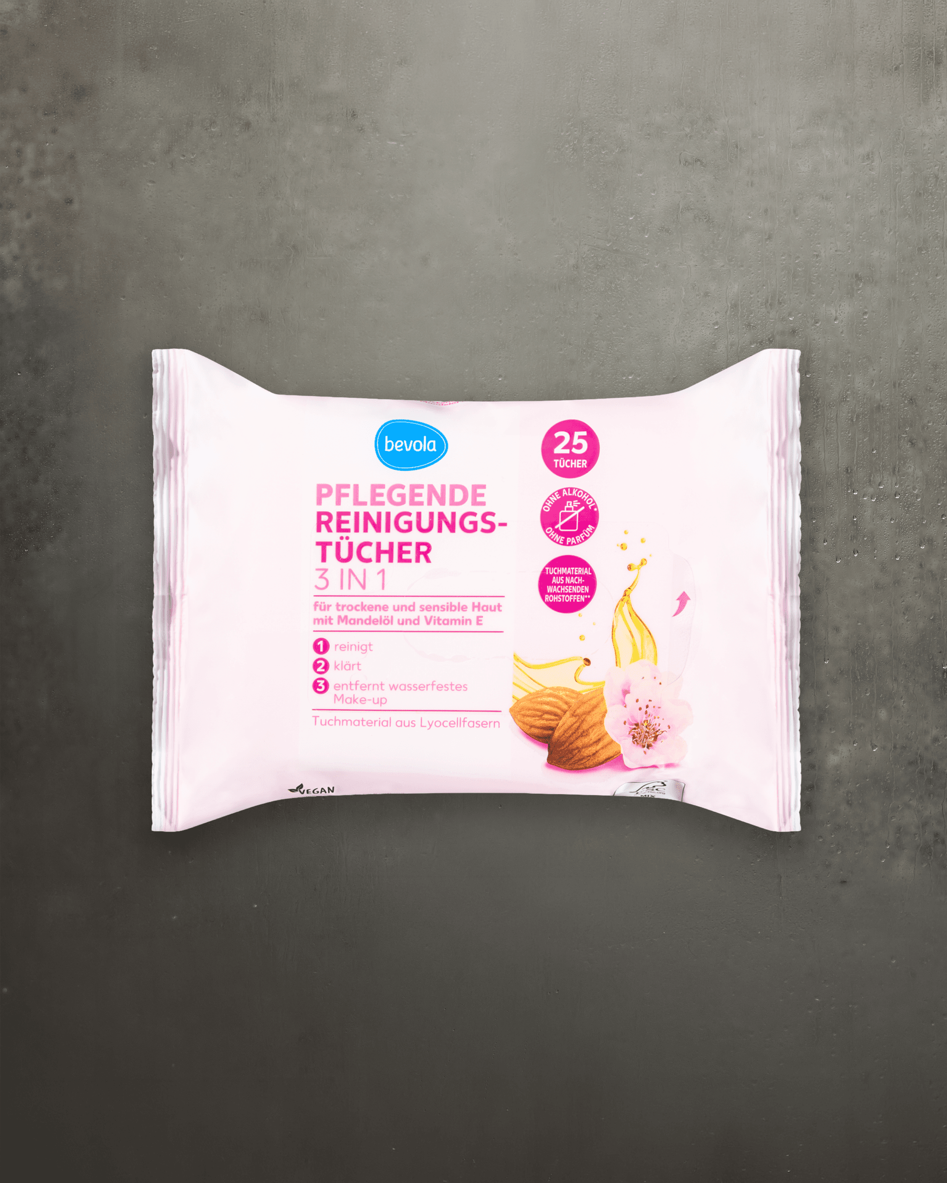 Bevola pflegende Gesichtsreinigungstücher 3in1 (20876228)