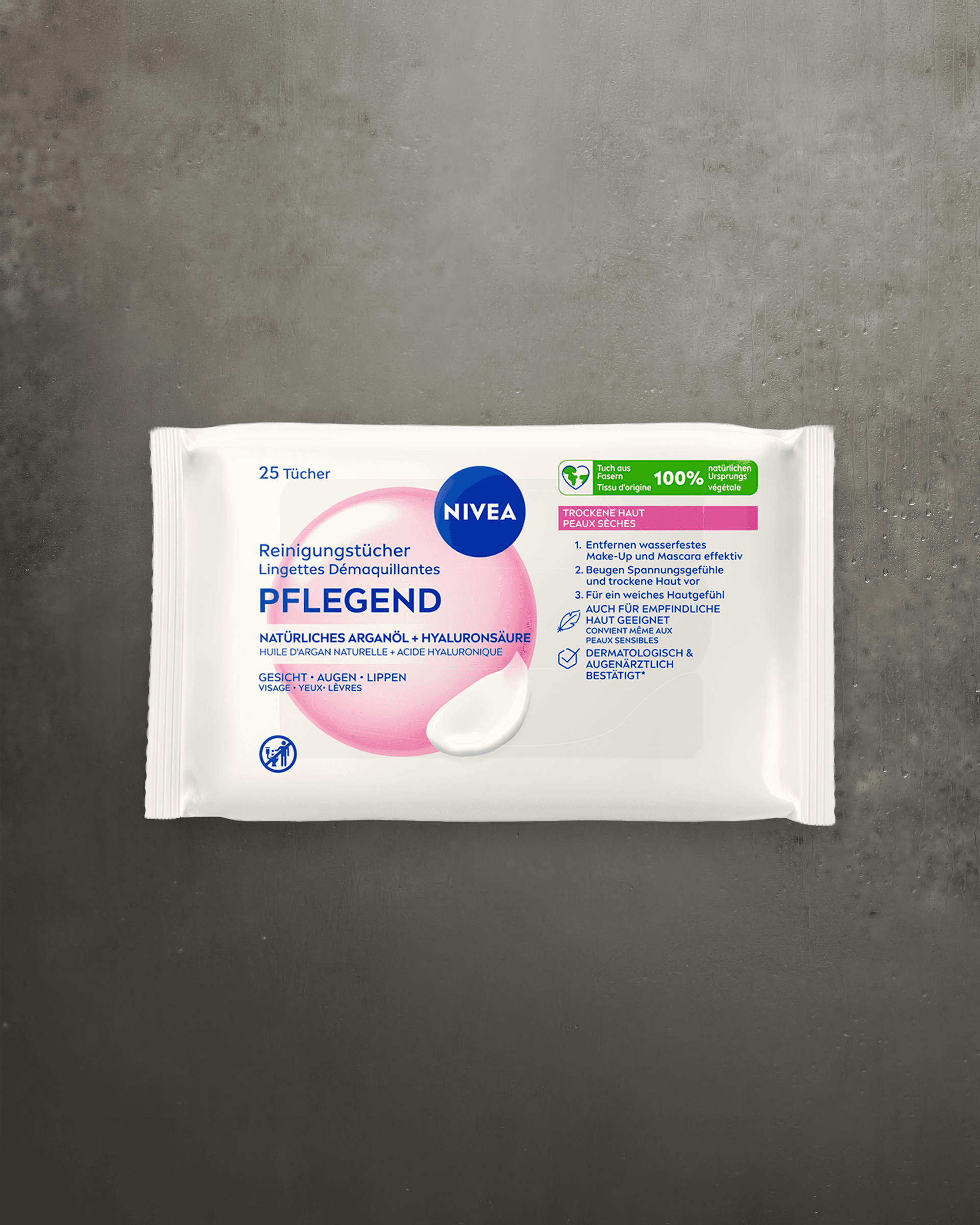 Nivea Reinigungstücher pflegend 3in1 25St (4709059)